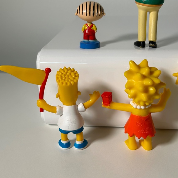 The Simpsons Figures Marge Stewie Bart Lisa Grandpa Maggie Apu Vinyl (ZZ28) - Picture 5 of 9